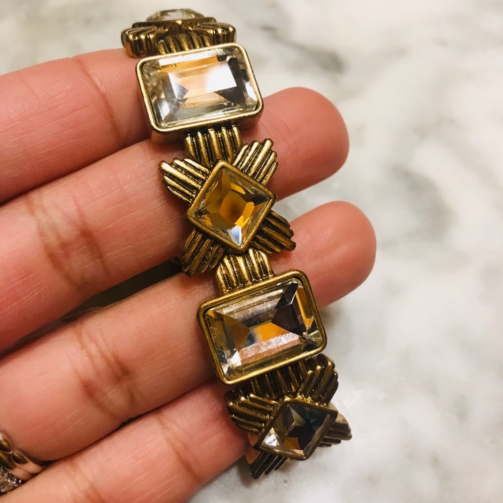 J crew Art Deco bracelet